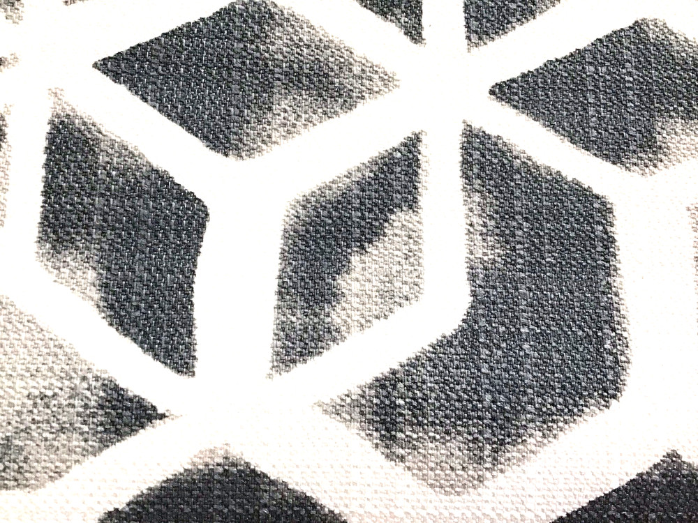 Premier Gray Modern Geometric Outdoor Fabric Celtic 1.75 Yard Lot