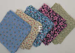 3″ fabric squares – patterns and more- 50 Count – Great For crafts and quilting