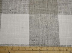 Check Please Zinc Kaufmann Fabric