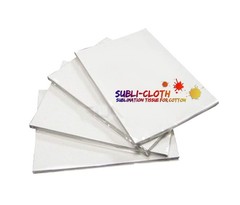 Cotton Sublimation Dark & Light Cloth Fabric Sheet Pack (A4 X 20 Units) (21Cmx29