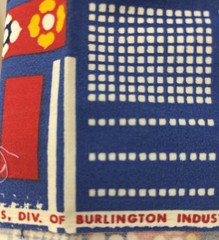 Vintage 1973 Klopman Mills Americana Fabric 2.5 Yards x 44”