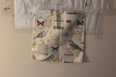 Clarke & Clarke Melodie Birds and Butterflies Various Colors and Sizes