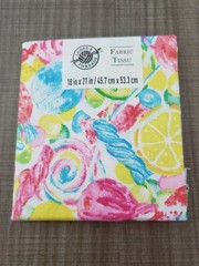 18”x21” Fat Quarter Candy & Lollipops Cotton Loops and threads