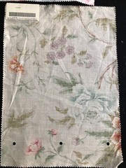 LEE JOFA Pearl River in Bisque 12 3/4 x 18″ Linen Fabric Sample