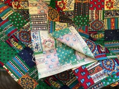 Patchwork Corduroy Fabric 44” X 110” (3.73 Yards)