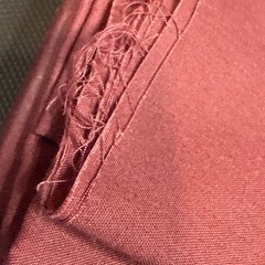 Joann Fabrics Solid Maroon Burgundy Polyester Blend 2 Yards