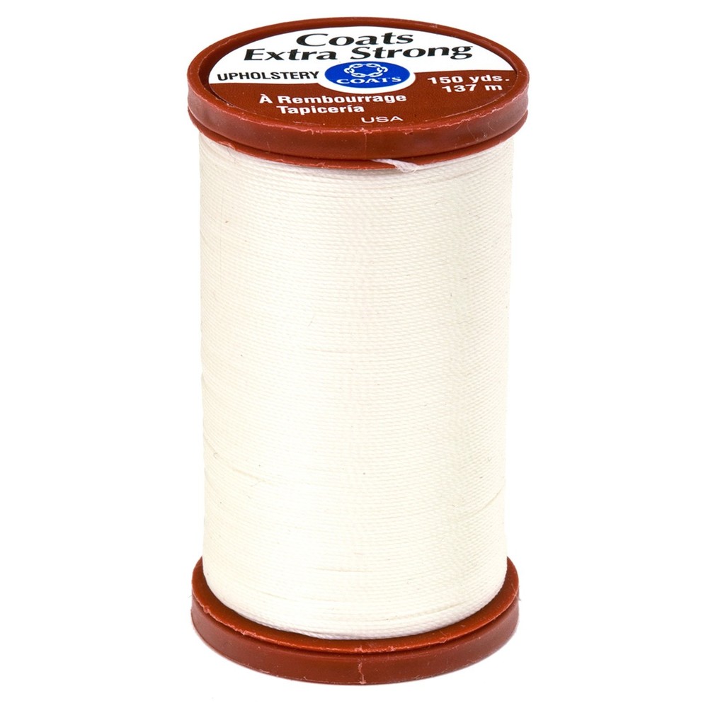 Coats & Clark Specialty Thread Upholstery 150 YD Each, White
