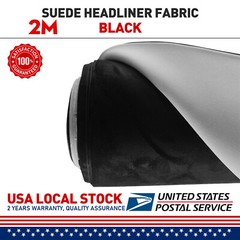 78″ x 60″ Suede Headliner Fabric 1/8″ Foam Backing Upholstery Car Roof Lining