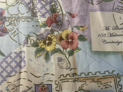 Timeless Treasures “Poetic” CM-3127 Cotton Quilt Fabric Travel, Floral BTHY