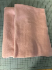 Pink Soft Fleece 2 Pieces 33×36 And 23×32 Inches
