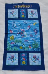 Lot of 10 Fabric Panels pcs Lion King,Safari Animals, Mother Goose, Raggedy Ann