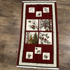 Winter’s Song by Holly Taylor for Moda Fabric Panel #6590 Cardinals 43″x 24.5