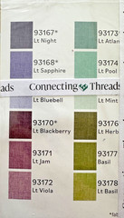 CHAMBRAY TONALS LANDSCAPE LAYER CAKE BY CONNECTING THREADS 40PC 10X10 NEW