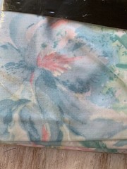 Vtg Performance By Springs Coordinating Fabric Floral Watercolor Camille 45×108