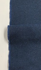 Designtex Adler in Indigo, 12yards+, Textured Upholstery W/ Stain Repell