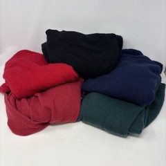 Cashmere Cutter Lot Of 5 Sweaters Red Green Blue Black Upcycle DIY Crafts 2.5lbs
