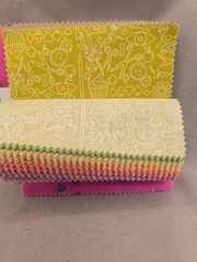 Quilting Fabric. 5×5 42 Pieces. Sun Print 2019