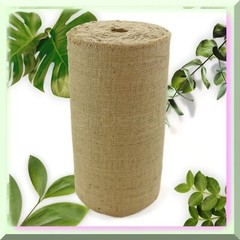 14-inch natural burlap industrial grade roll