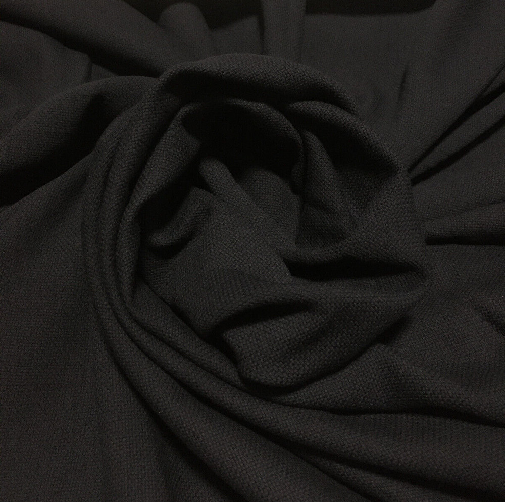 Dark Blue Semi-Sheer Lawn Cotton Fabric. Width 53″. Sold by piece-4 yard (SP6)