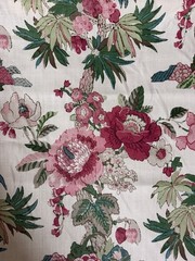 Schumacher 176780 Floribunda Document Linen Fabric 2 Yards