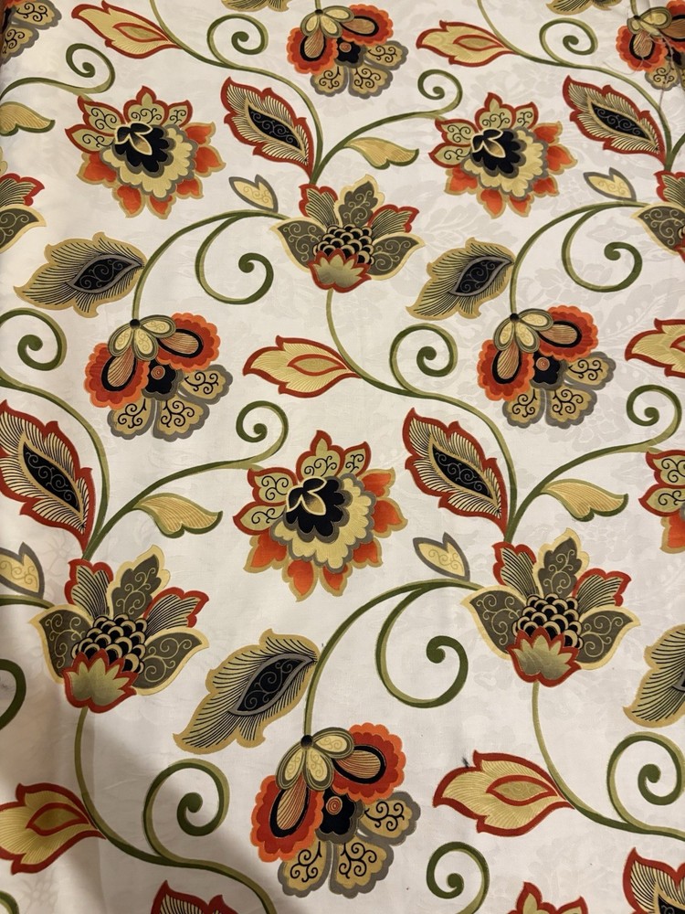 Mill Creek Floral Home Decor Fabric $35 For 5 Yards Total
