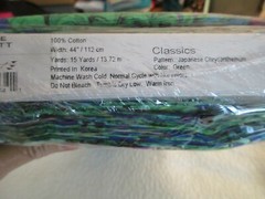 Kaffe Fassett Cotton Fabric 1 FQ Green Japanese Chrysanthemum Lg Floral Print