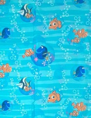 Disney Pixar Finding Nemo, Dory Fabric by Springs Creative, by Half Yard