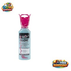Puff Glow Blue Acrylic Craft Paint – Permanent, Wash-Durable & 1.25 fl oz Bottle