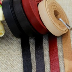 8/10/12mm Real Genuine Leather Cord Strap Rope String Fabric Material DIY