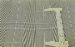 PURE WOOL SUPER 150’s LIGHT BEIGE GLEN CHECK LUXURY TAILORING MADE IN ITALY E26