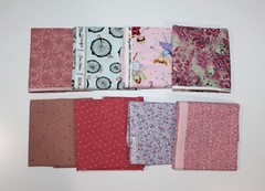 4 Yards Assorted Cotton Fabric 1/2 Yard Cuts – 8 Prints- Fabric Bundle-121