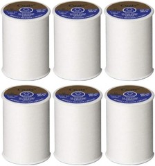 Coats & Clark Dual Duty All Purpose Thread 400 Yards White 230-1