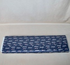 New England Patriots ~ Mini Logo Pattern NFL Cotton Fabric 1/4 Yard 9” X 58” New