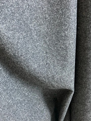 Light/Midweight DARK CHARCOAL GRAY Wool Flecked Heather 59″ Wide By the Yard