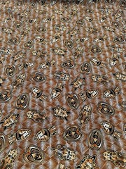 Kenta-cm9386 Hi Fashion Fabric 2 1/2 Yards 61” Wide African Wax Fabric