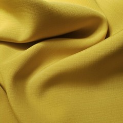 Marigold Dandelion Yellow Poly Linen Fabric 58″ By The Yard For Tablecloth