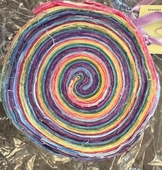 NWT HTF/OOP Fabric Palette Jellies Long Road Batik Jellies 20pc 2.5″x42″