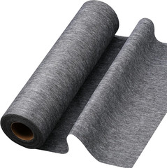 Medium Weight Interfacing Fabric for Sewing: Grey 11.6″ X 30Yd Iron on Non-Woven
