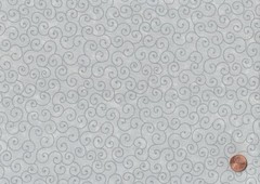 Gray CHARM PACK: 40) 5″ x 5″ Squares, 100% Cotton Fabric, 5 Prints 8 Each