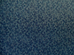 5 YDS BLUE PAISLEY GARDEN 100% COTTON TREE HOUSE DESIGNS OOP