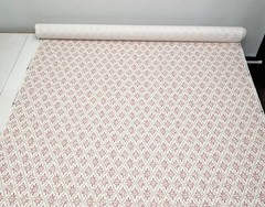 KRAVET MALINA AZALEA SOFT RED GEOMETRIC FLORAL MULTIPURPOSE FABRIC BY YARD 54″W