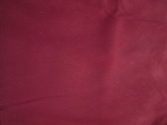 Vtg. Estate Find, Faux Swede Cranberry Red Fabric 58″ W x Less than 1 Yd. AS IS