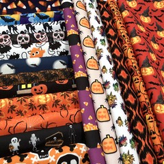 Halloween Home Decor Fabric Polyester 62″ W Sold by the Yard