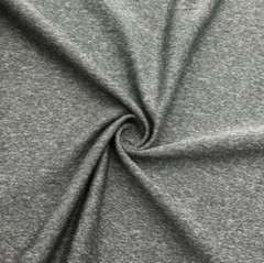 10 YARDS LYCRA ATHLETIC FABRIC 85/15 HEATHER GRAY 62″ SILKY TOUCH 4 WAY STRETCH