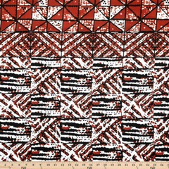 African Print Fabric Earth Tone 100% Natural Cotton 44/45″ Wide 998085-1