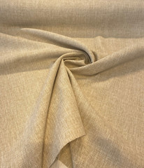 Berkley Wheat Cream Linen Look Drapery Upholstery Regal Fabric By the Yard