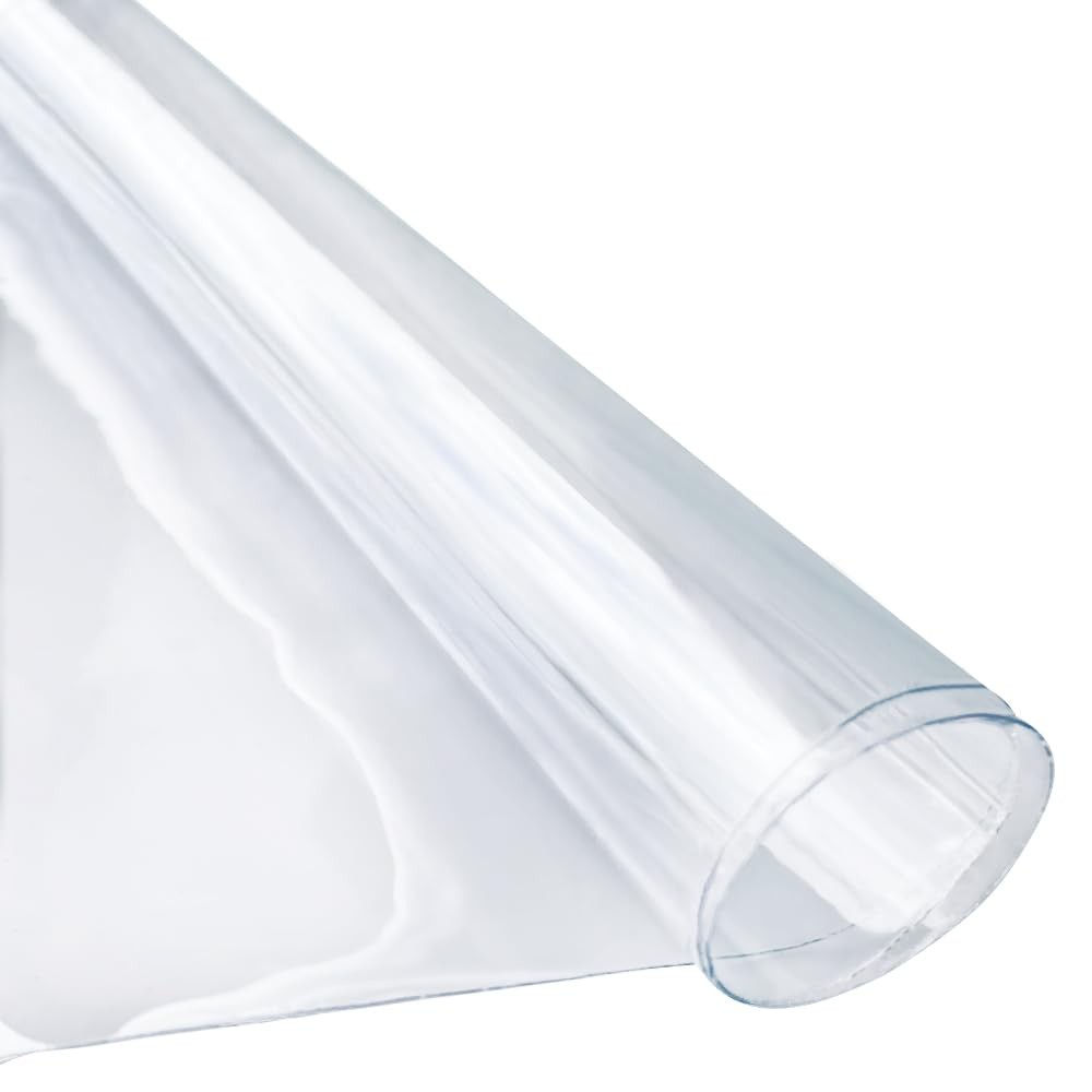 | Super Clear Multi Purpose PVC Vinyl-12 Gauge Waterproof Transparent Vinyl S…