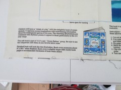 Cranston Print Works Ocean Babies Book Panel Fabric
