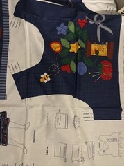 Dreamspinner Panel/pins And Needle jumper Bodice And Yardage To Match
