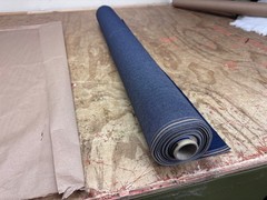 Opuzen Jean 4809-3000 Navy Commercial Upholstery Fabric